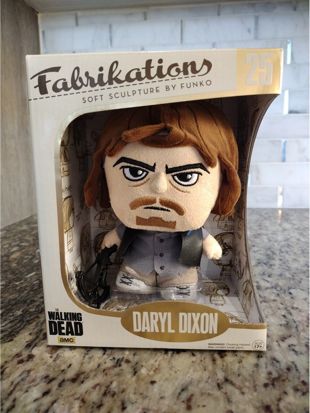 FABRIKATIONS FUNKO THE WALKING DEAD 2015 DARYL DIXON NEW MINT IN BOX